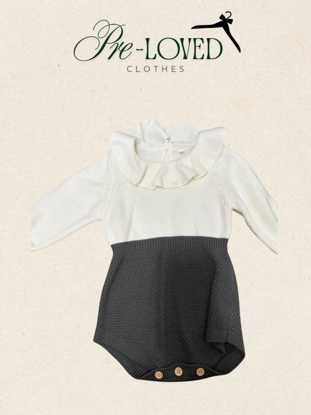 Colorblock Knit Romper - Picture 1 of 1